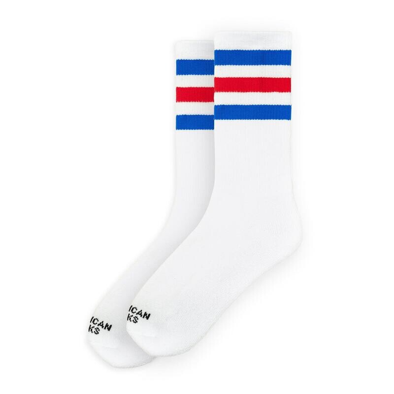 

Велосипедные носки American Socks, белый/красный