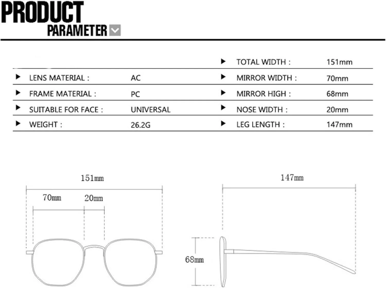 

Роскошные солнцезащитные очки большого размера для женщин и мужчин, винтажные панк-очки, модный тренд, большие оправы, градиентные оттенки TKKTLLT, Champagne