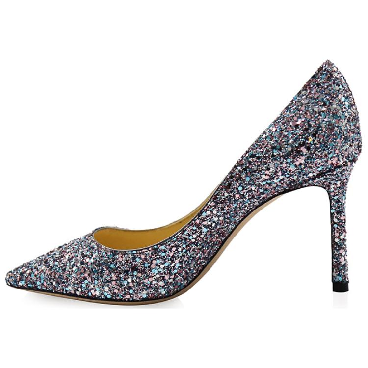 Jimmy Choo Туфли ROMY на тонком каблуке высотой 8,5 см, женские, сине-серые