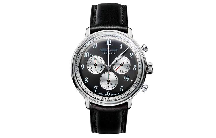 

ZEPPELIN Часы Men's Hindenburg Collection Watch, Black Dial