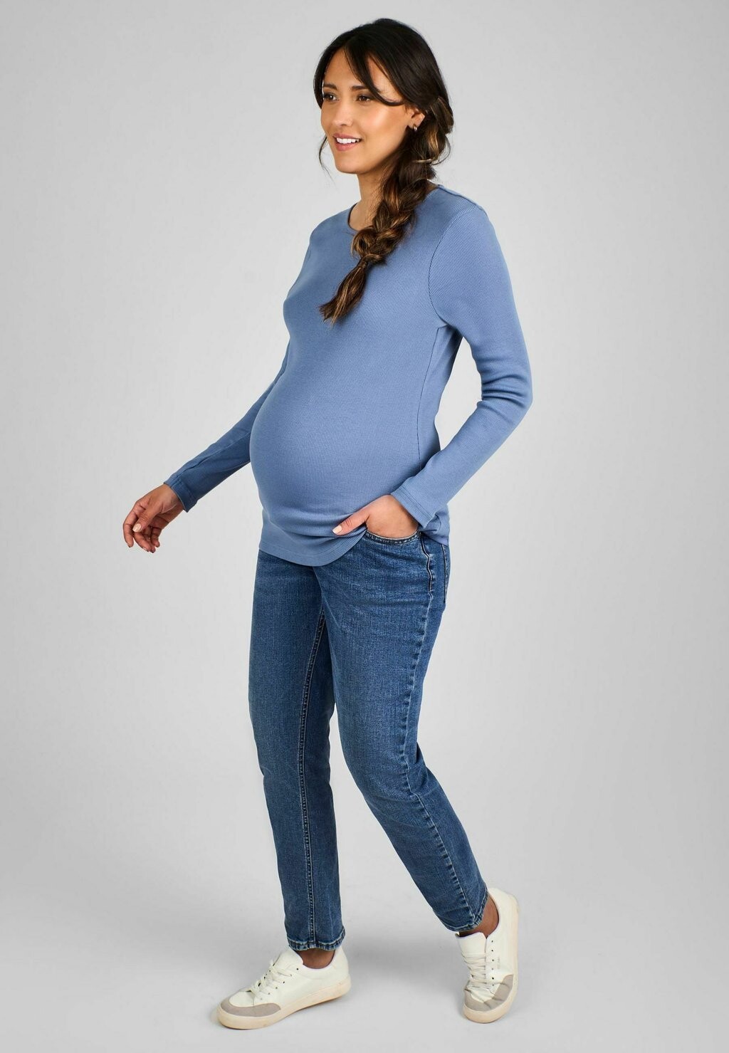 

Топ с длинными рукавами MATERNITY 2 PACK REGULAR FIT JoJo Maman Bébé, серый