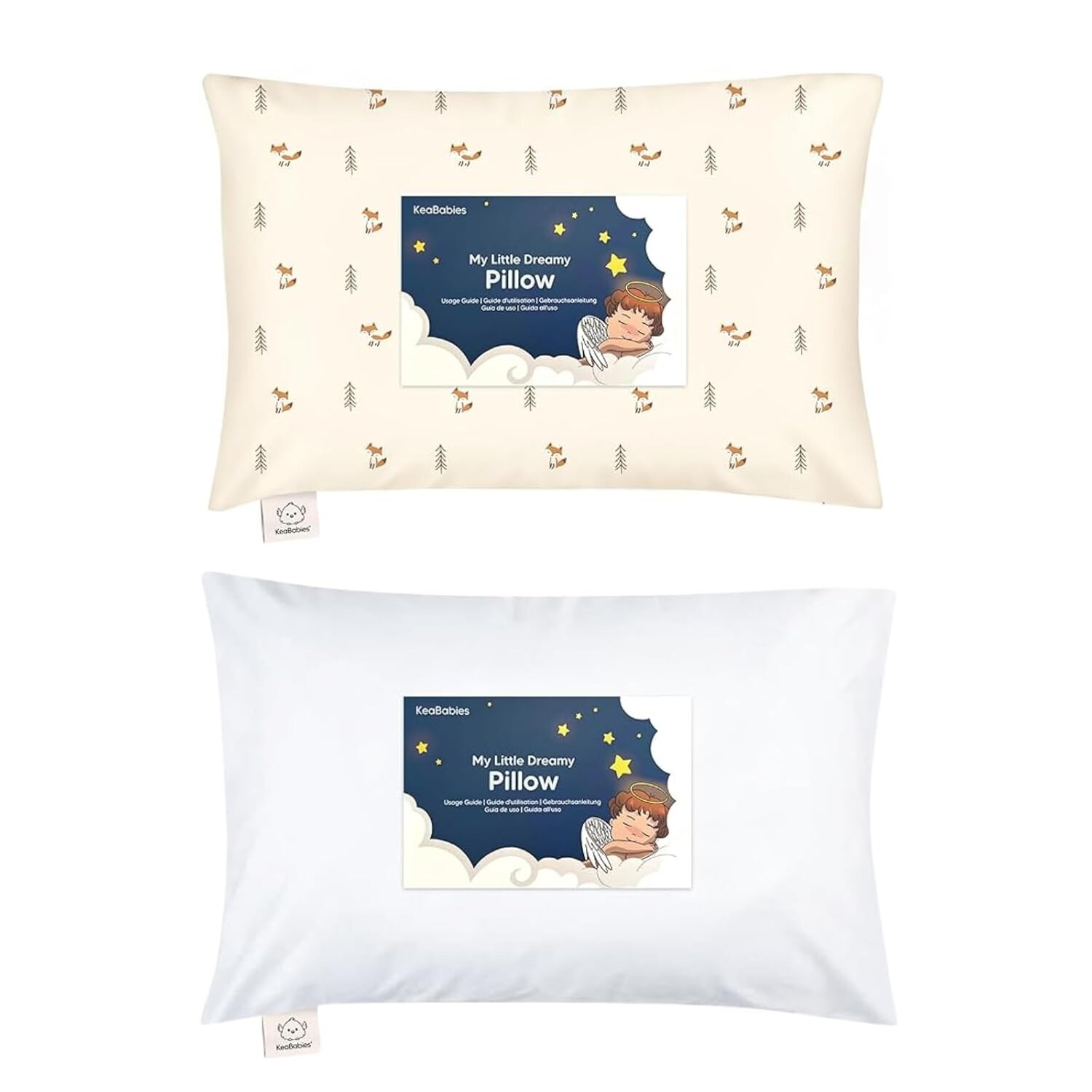 

Kea Подушка для малышей с наволочкой - 13x18 My Little Dreamy Pillow, хлопковые подушки для сна для малышей, детские подушки, дорожные подушки, мини-подушка, детская подушка, подушка для детской кроватки KeaBabies