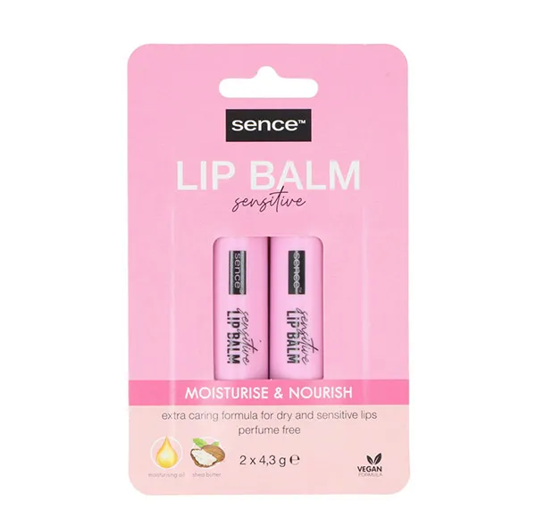 

Упаковка 2 бальзамов для губ Lip Balm Sensitive Sence Beauty, 1 UD