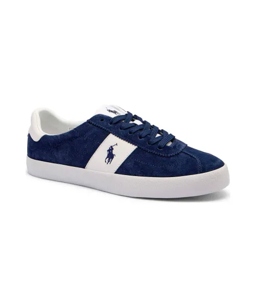 

Кожаные кроссовки Polo Ralph Lauren, синий