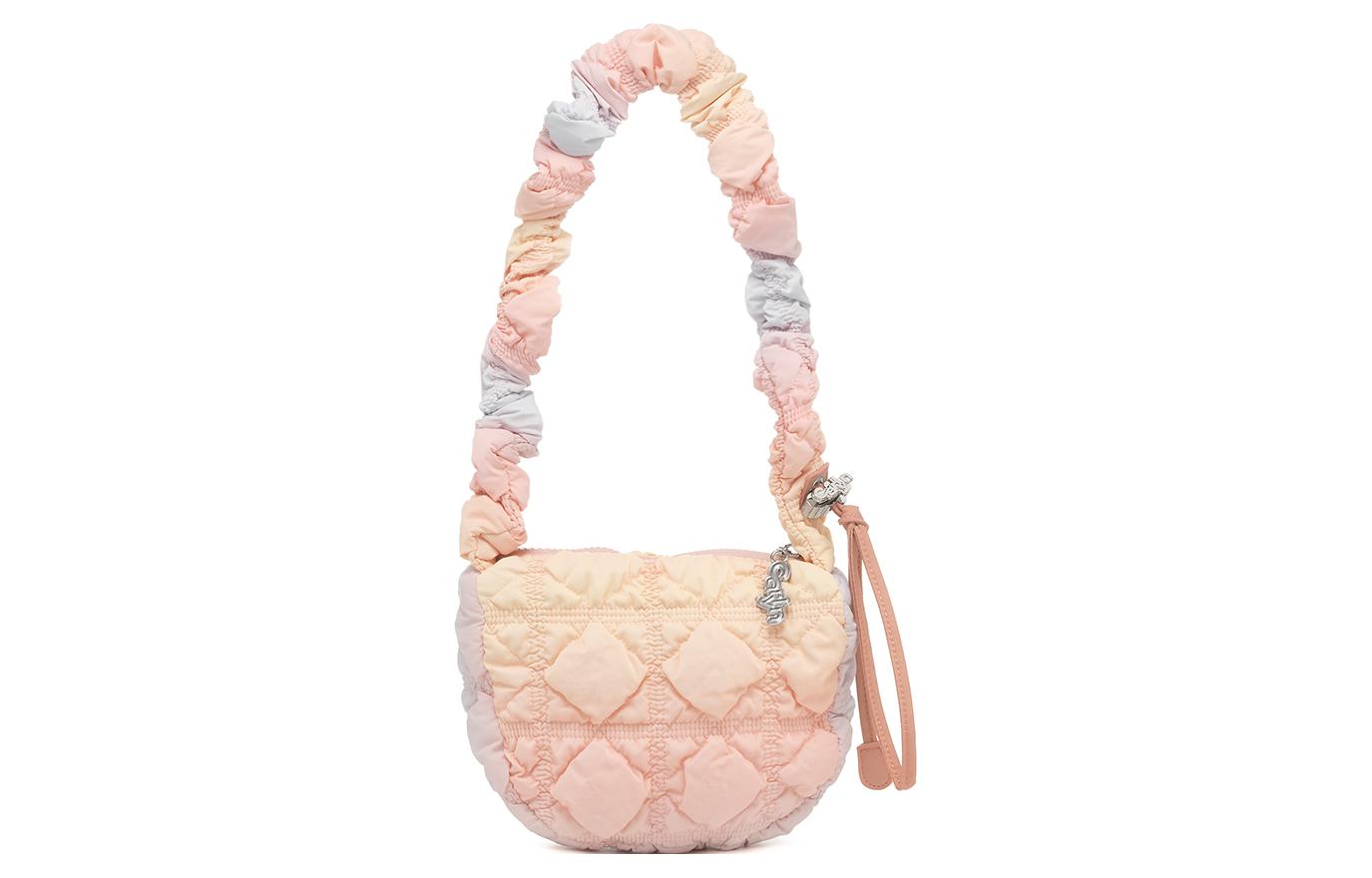 

Полиэстеровая сумка PU Cloud Bag, наплечная сумка, кроссбоди Regular Women's Cake CARLYN, розовый