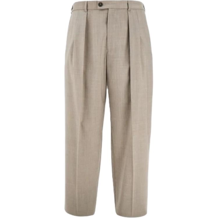 

Брюки из верджинской шерсти EMPORIO ARMANI, мультиколор