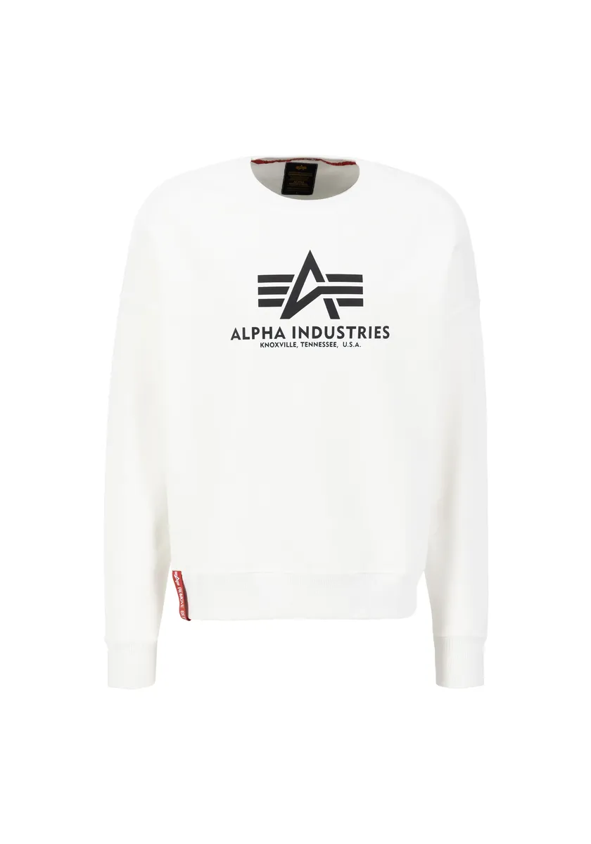 

Свитер Alpha Industries " Alpha Industries Мужчины - Толстовки Базовый свитер OS", белый