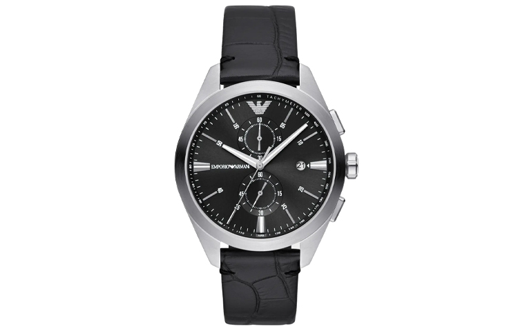 

EMPORIO ARMANI Часы Wrist Watch Quartz Movement 43mm Black Dial Men's Watch, Black Dial