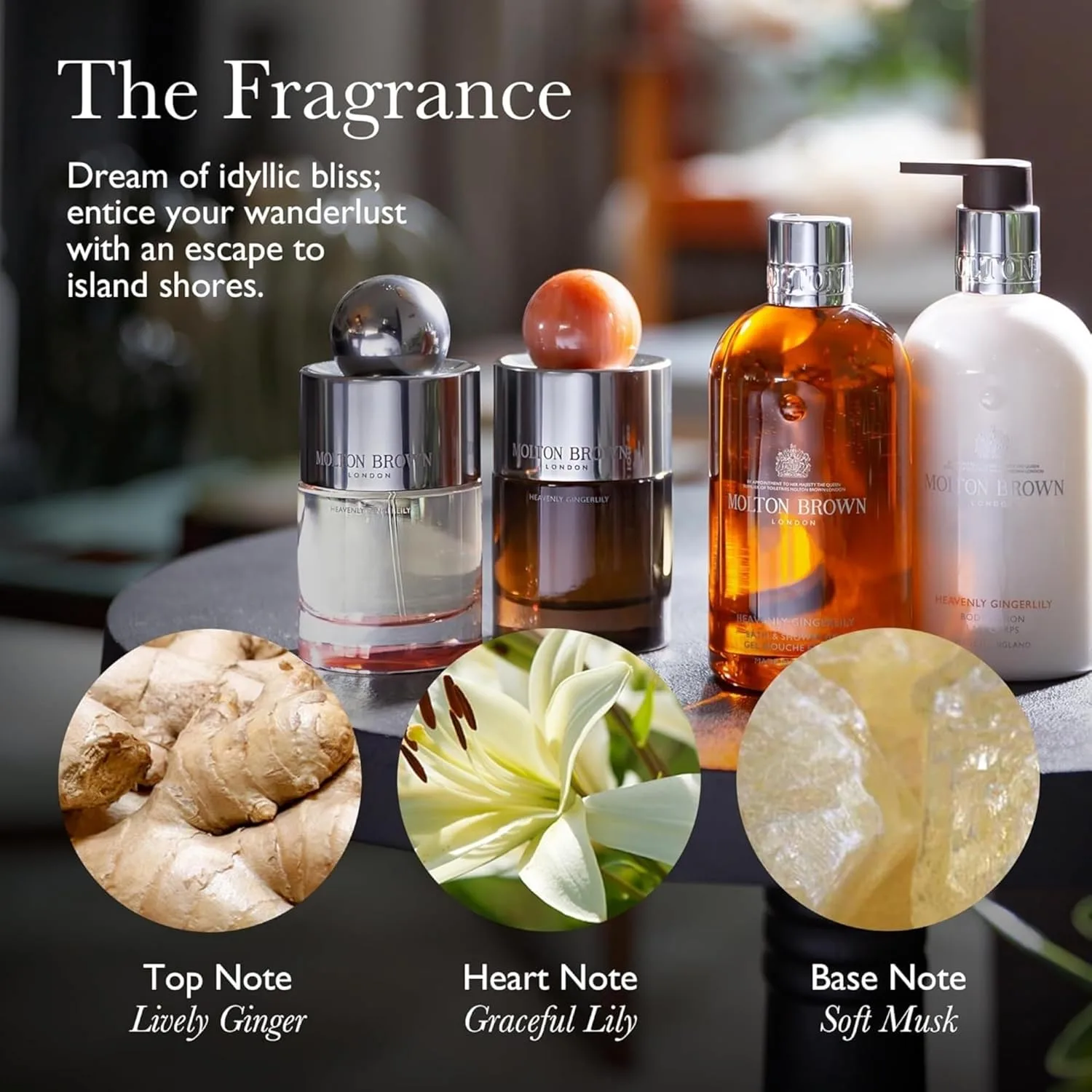 Molton Brown Heavenly Gingerlily Infinite Bottle, Multicolor — фото 3