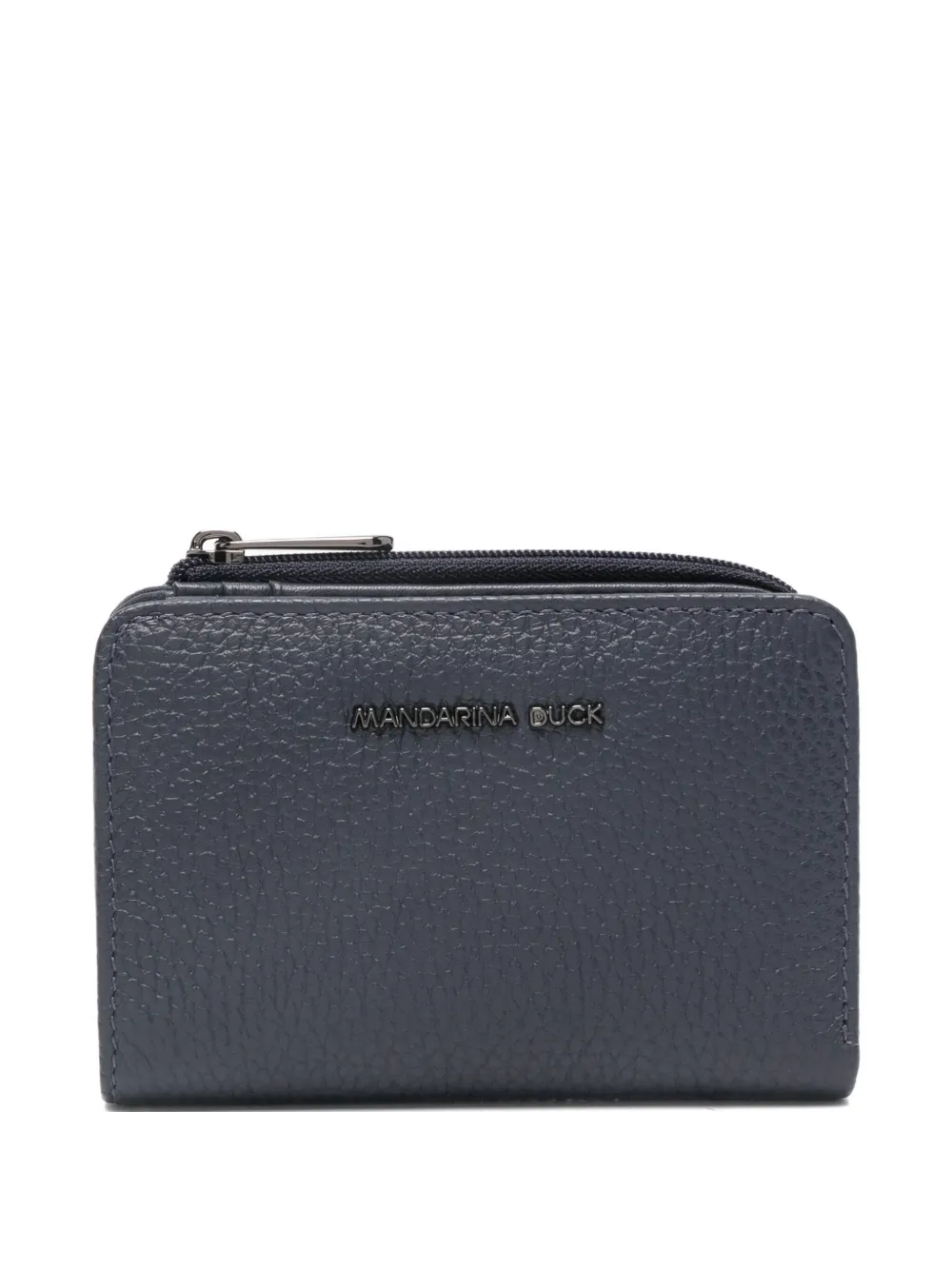 

Кожаный кошелек с логотипом Mandarina Duck, синий