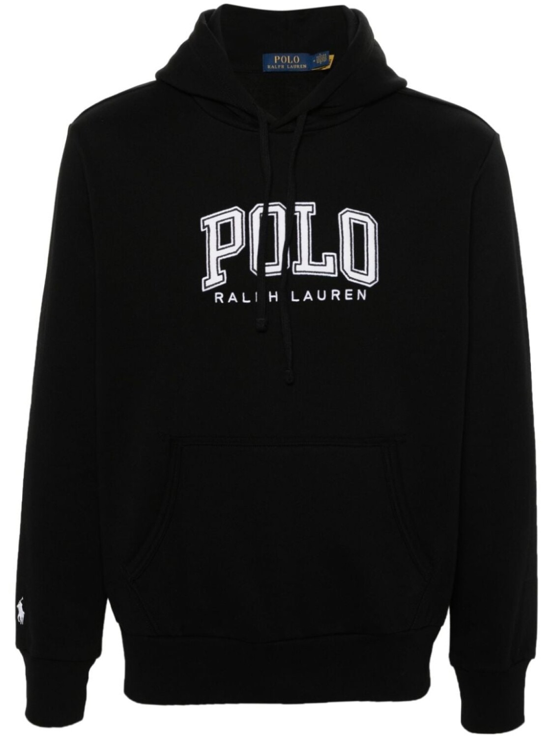 

Polo Ralph Lauren худи с вышитым логотипом, черный