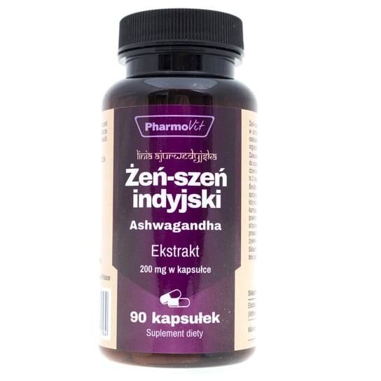 

Pharmovit, Индийский женьшень, 200 мг, 90 капсул