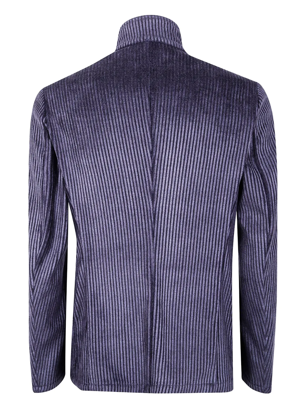 Куртка из вельвета с ребристым узором EMPORIO ARMANI, фиолетовый — фото 2