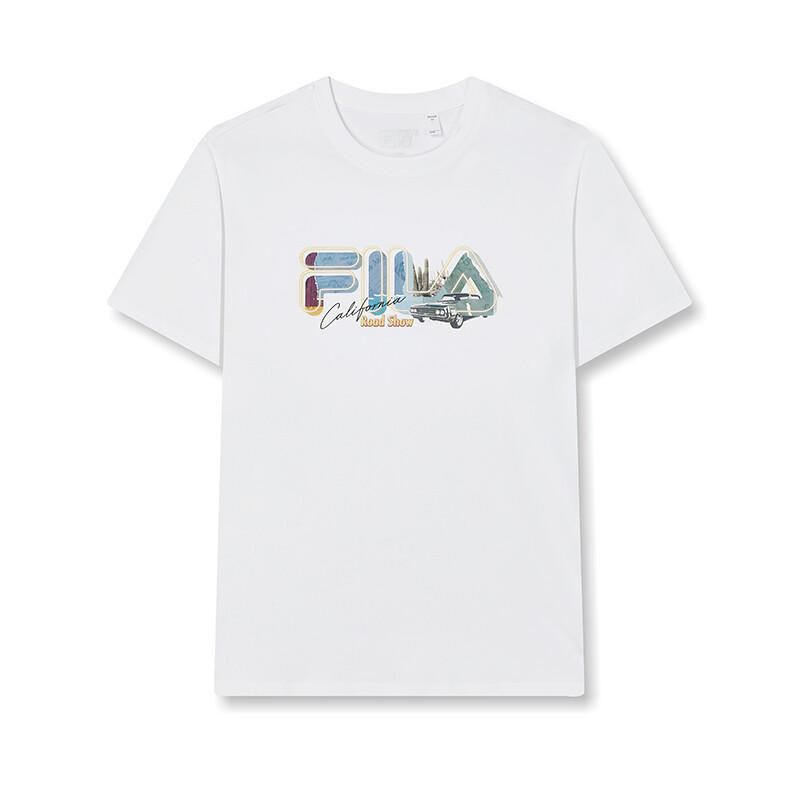 

Футболка мужская белая Fila, белый
