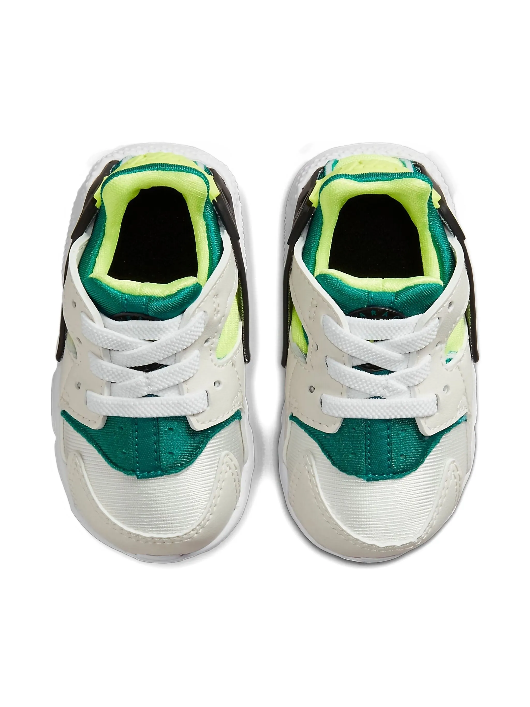 Кроссовки Huarache Run Bright Spruce Volt Nike Kids, белый — фото 4
