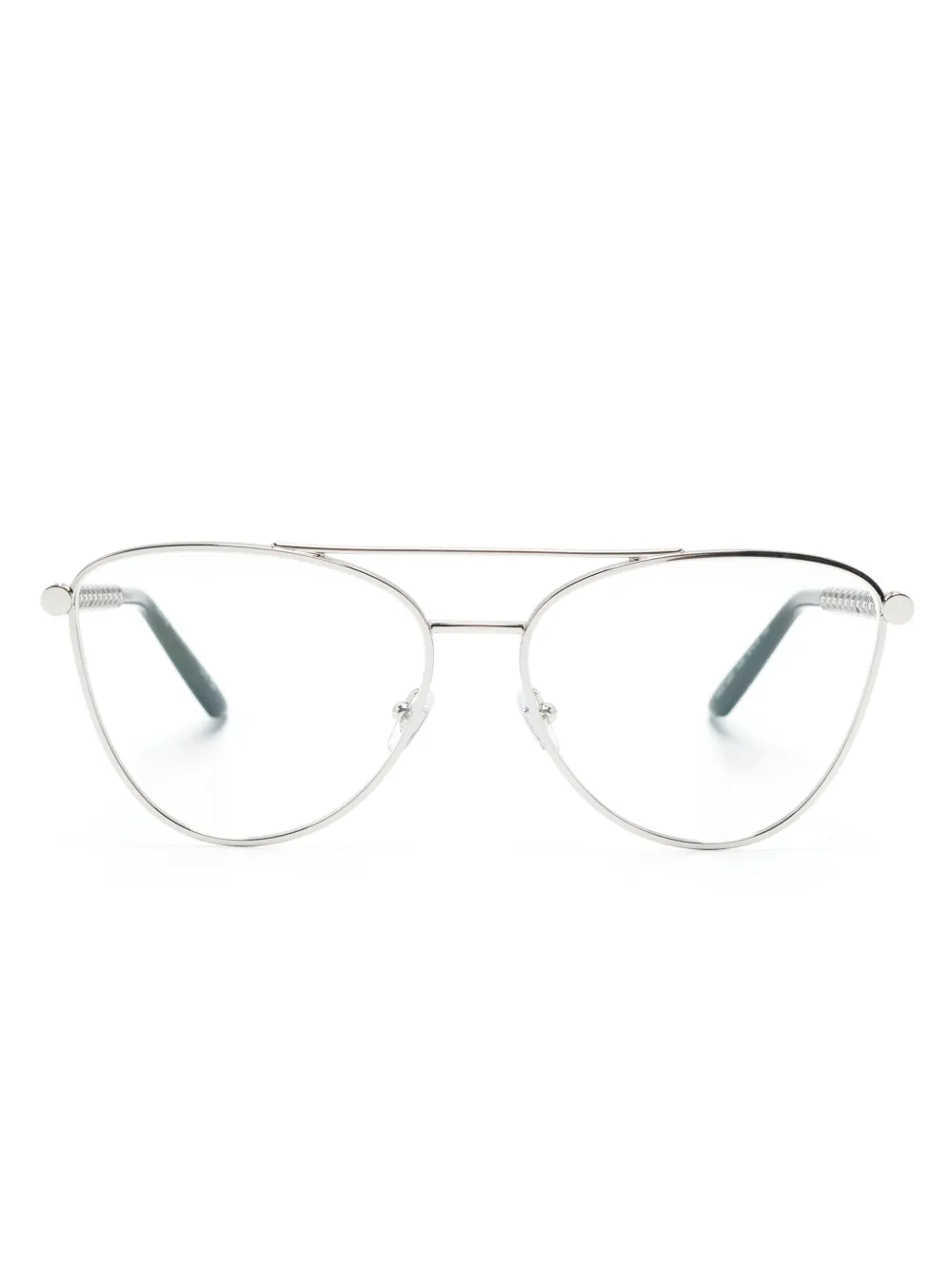 

Очки-пилоты Versace Eyewear, серебряный