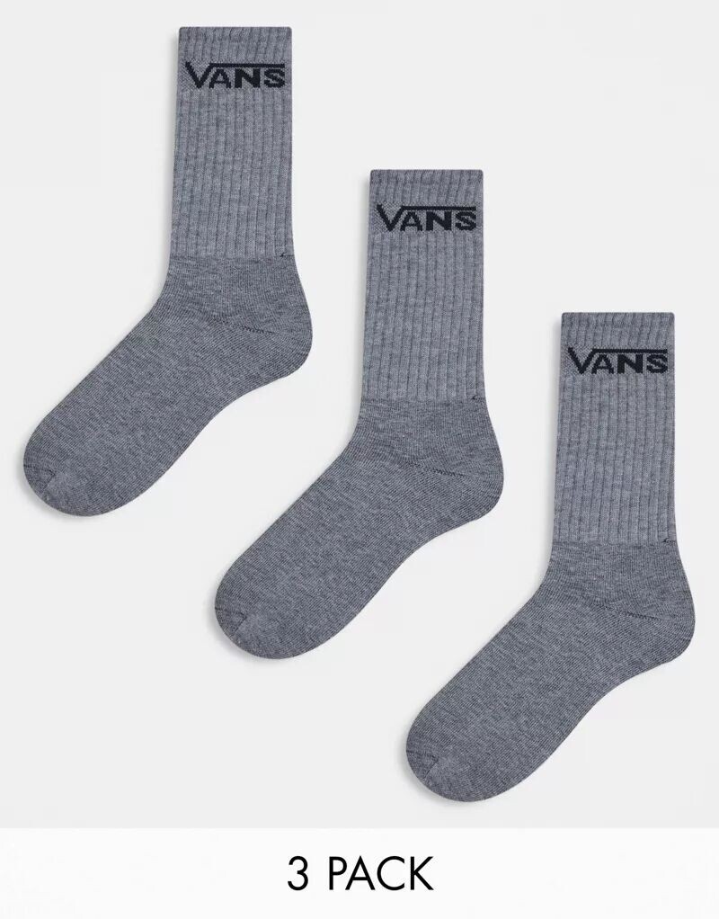

Три пары серых носков Vans