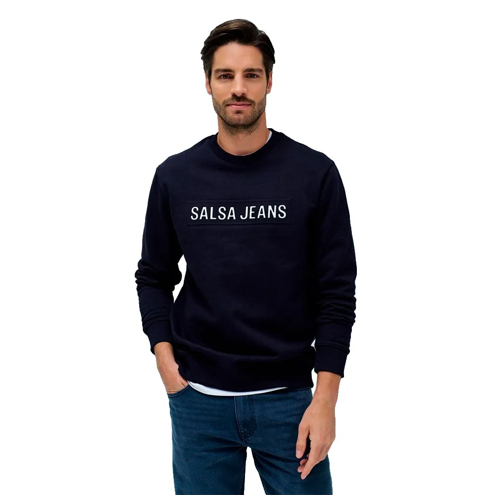 

Толстовка Salsa Jeans French Terry Special Regular Fit, синий