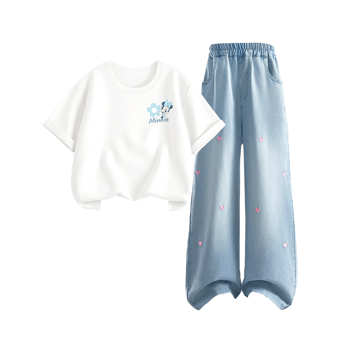 

Детская повседневная спортивная одежда Disney, светло-голубой