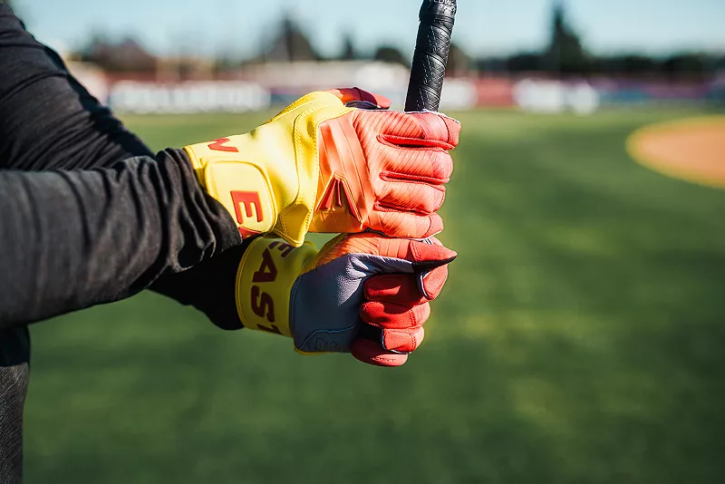 

Перчатки Easton Youth Walk-Off Ethos Fire Batting Easton Sports, оранжевый