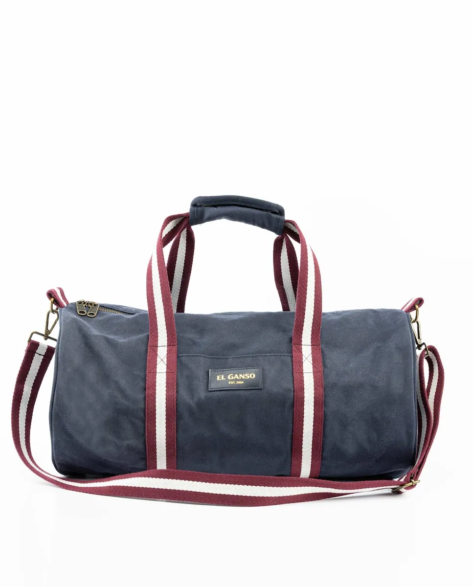 

Унисекс спортивная сумка из вощеного хлопка El Ganso, темно-синий