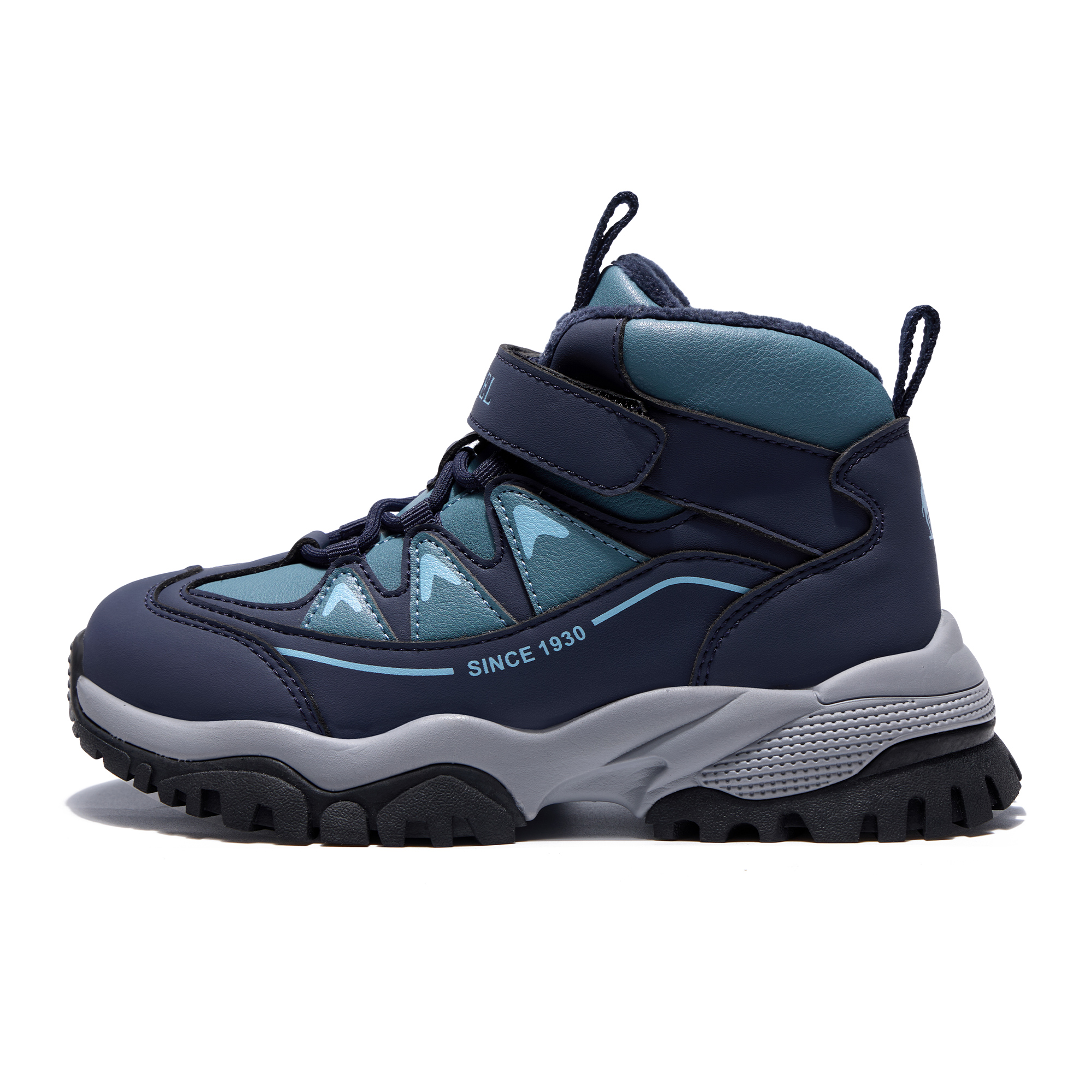Термические кроссовки Mid top Outdoor для детей CAMEL, серый/черный — фото 3