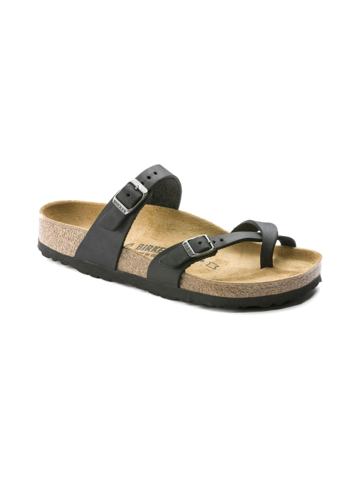 

Шлепанцы Birkenstock Mayari Fettleder, черный