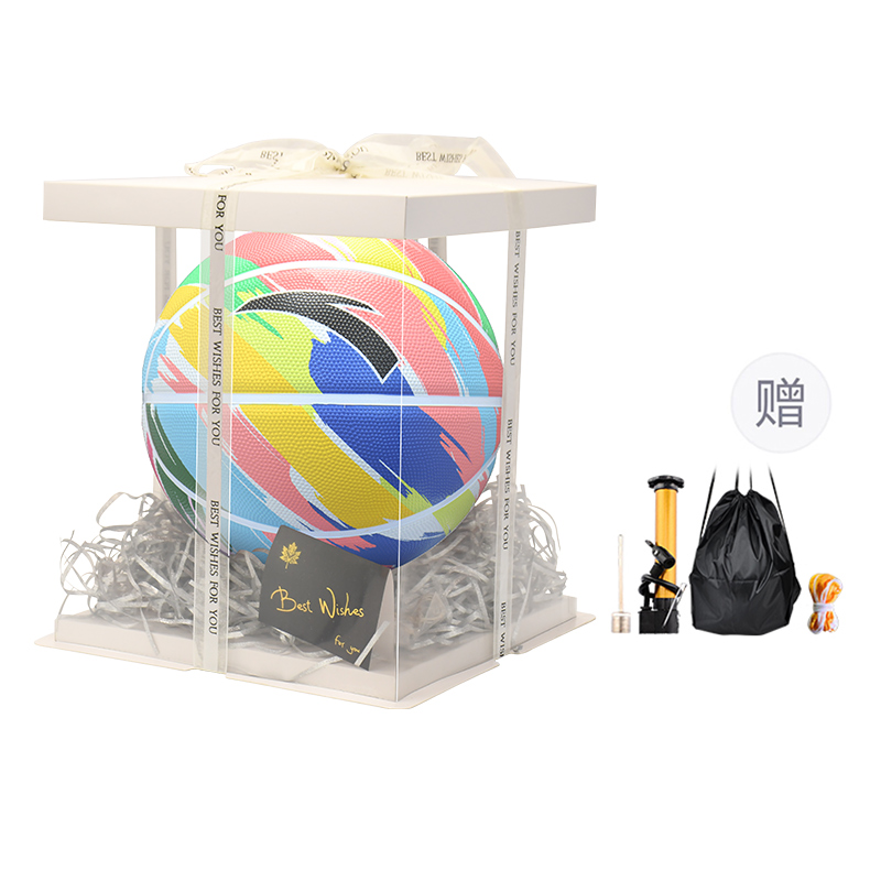 

Баскетбольный мяч Rubber+Nylon унисекс размер 5 тренировочный ANTA