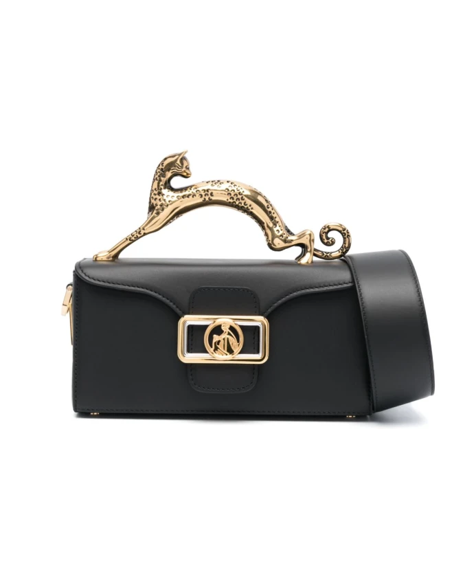 

Мини-Сумка Cat с позолоченными поверхностями Lanvin, черный
