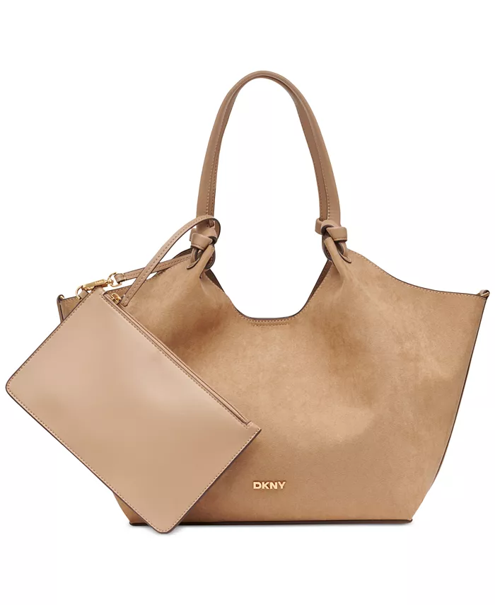

Сумка-тоут Paula Commuter DKNY, коричневый