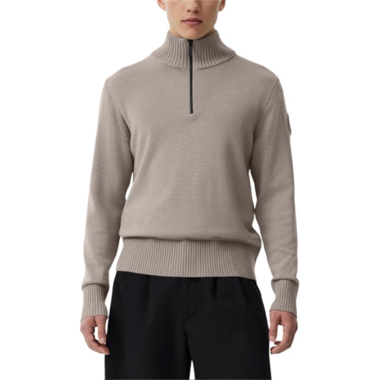

Джемпер Rosseau 1/4 на молнии Canada Goose, серый