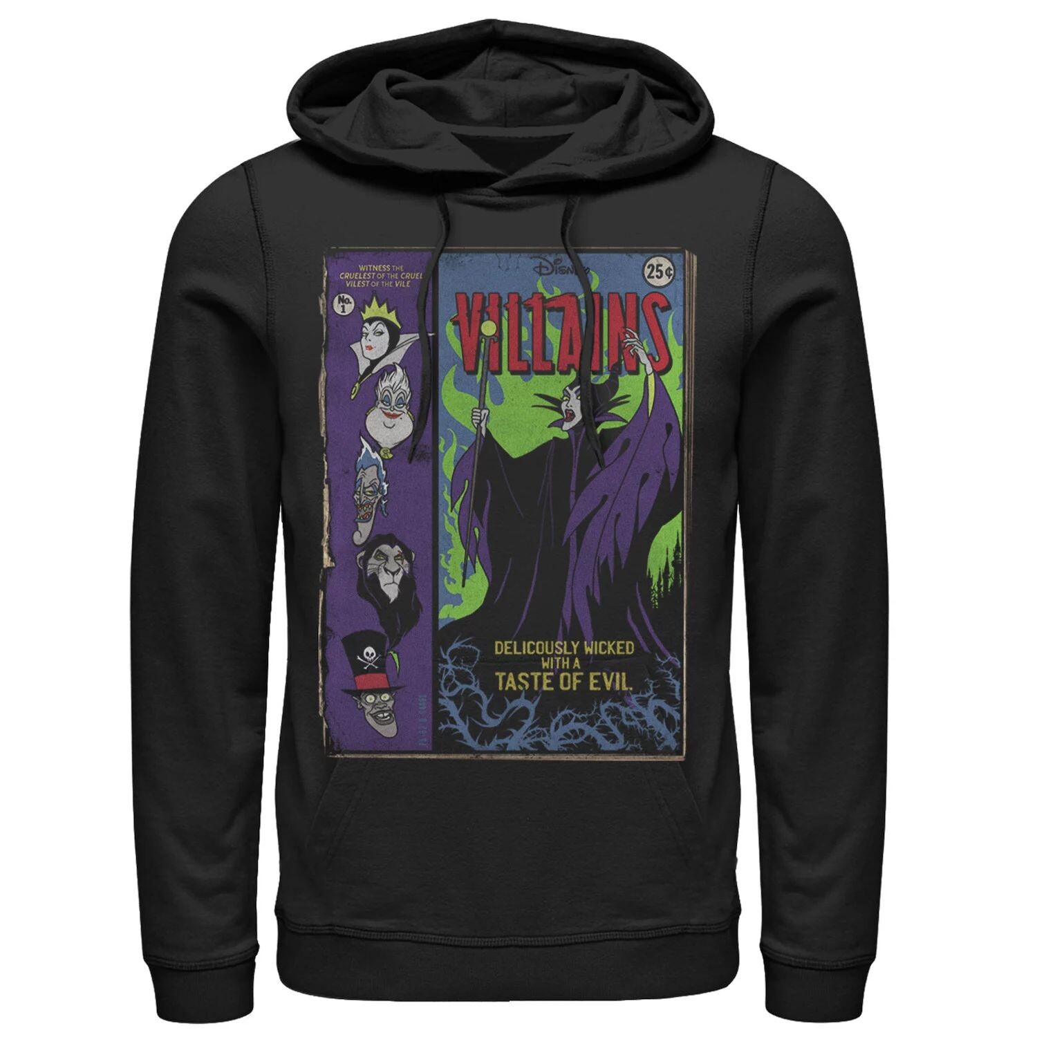 

Мужская толстовка с капюшоном Villains Deliciously Wicked Comic Disney