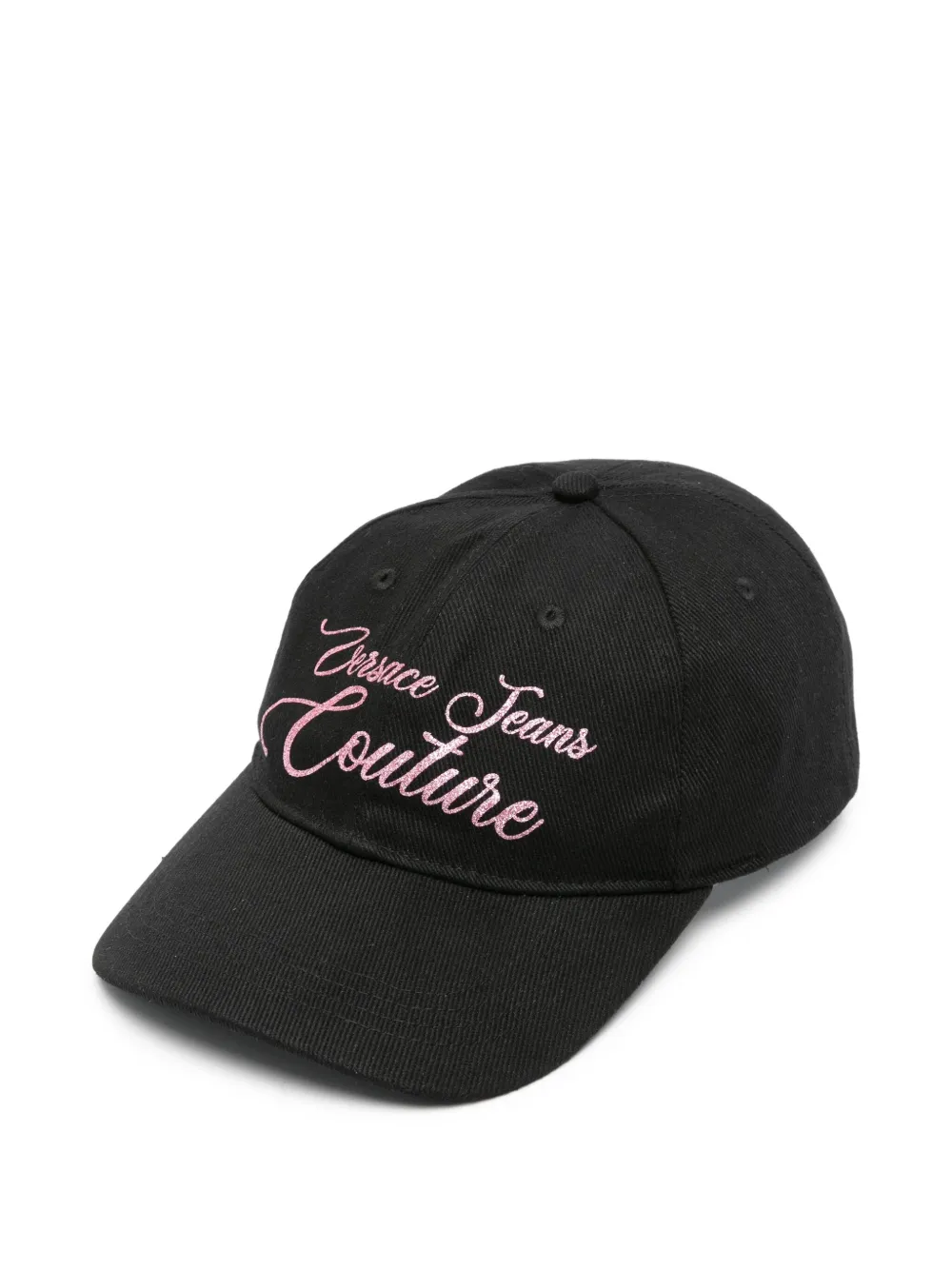 

Кепка с вышитым логотипом Versace Jeans Couture, черный