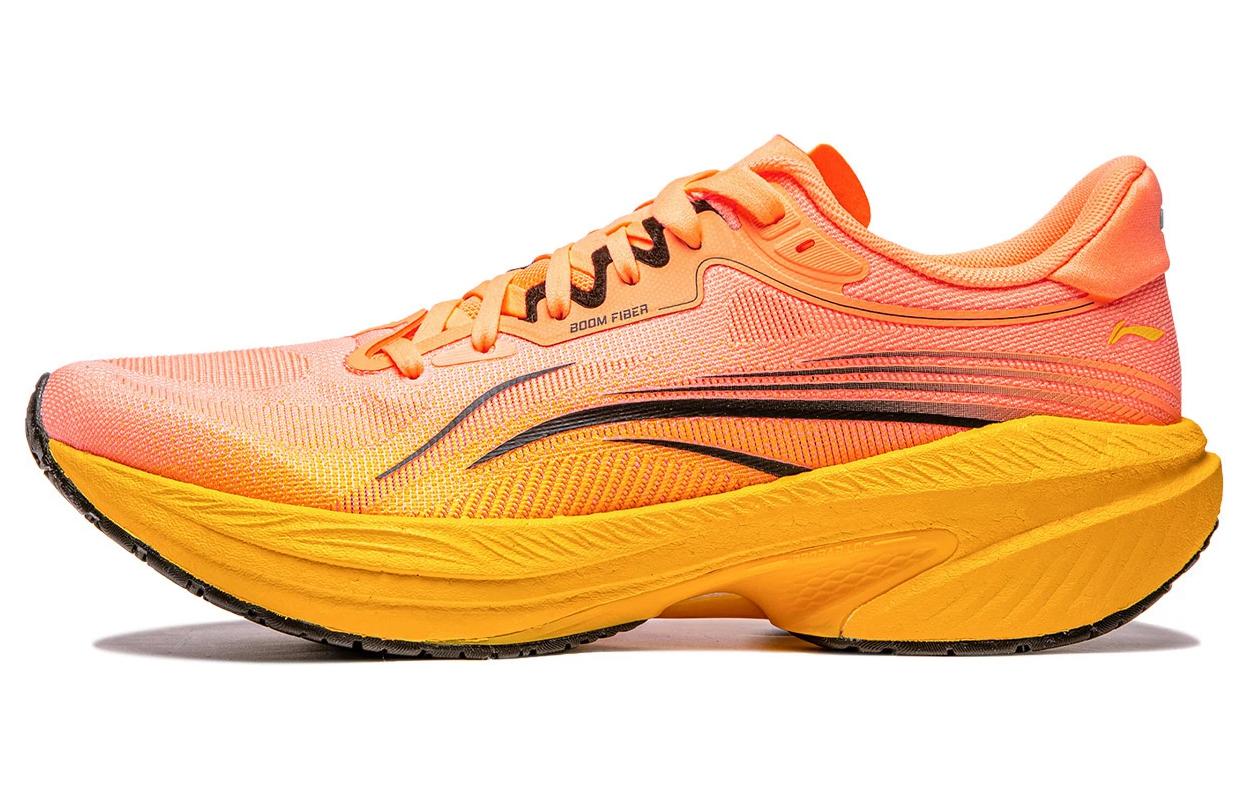 

WuShi 5S 4.0 Беговые кроссовки мужские низкие Желтый Черный LINING