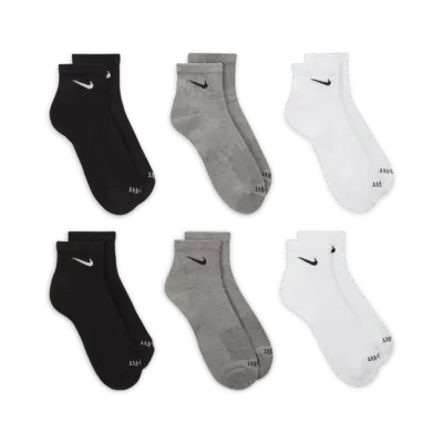 Носки Nike Everyday Plus Cushioned Training Ankle (6 шт), разноцветный — фото 3