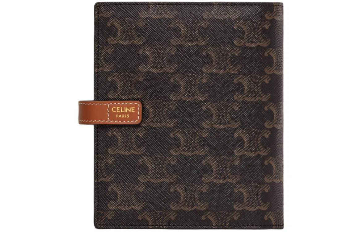 Сумка-органайзер для путешествий из телячьей кожи CELINE Box Basic Set тауни — фото 3