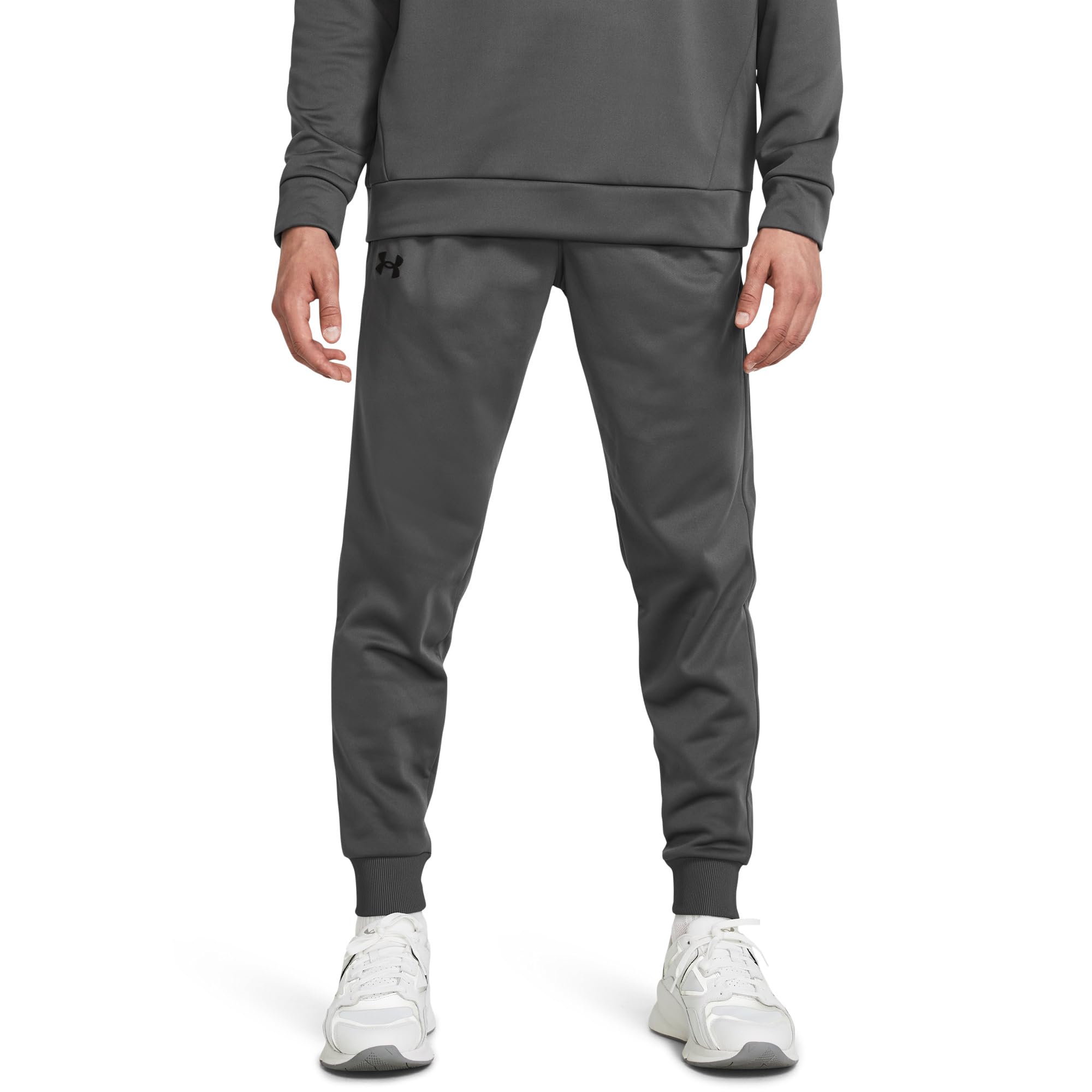

Брюки Under Armour Armour Fleece Joggers, цвет Castlerock/Black