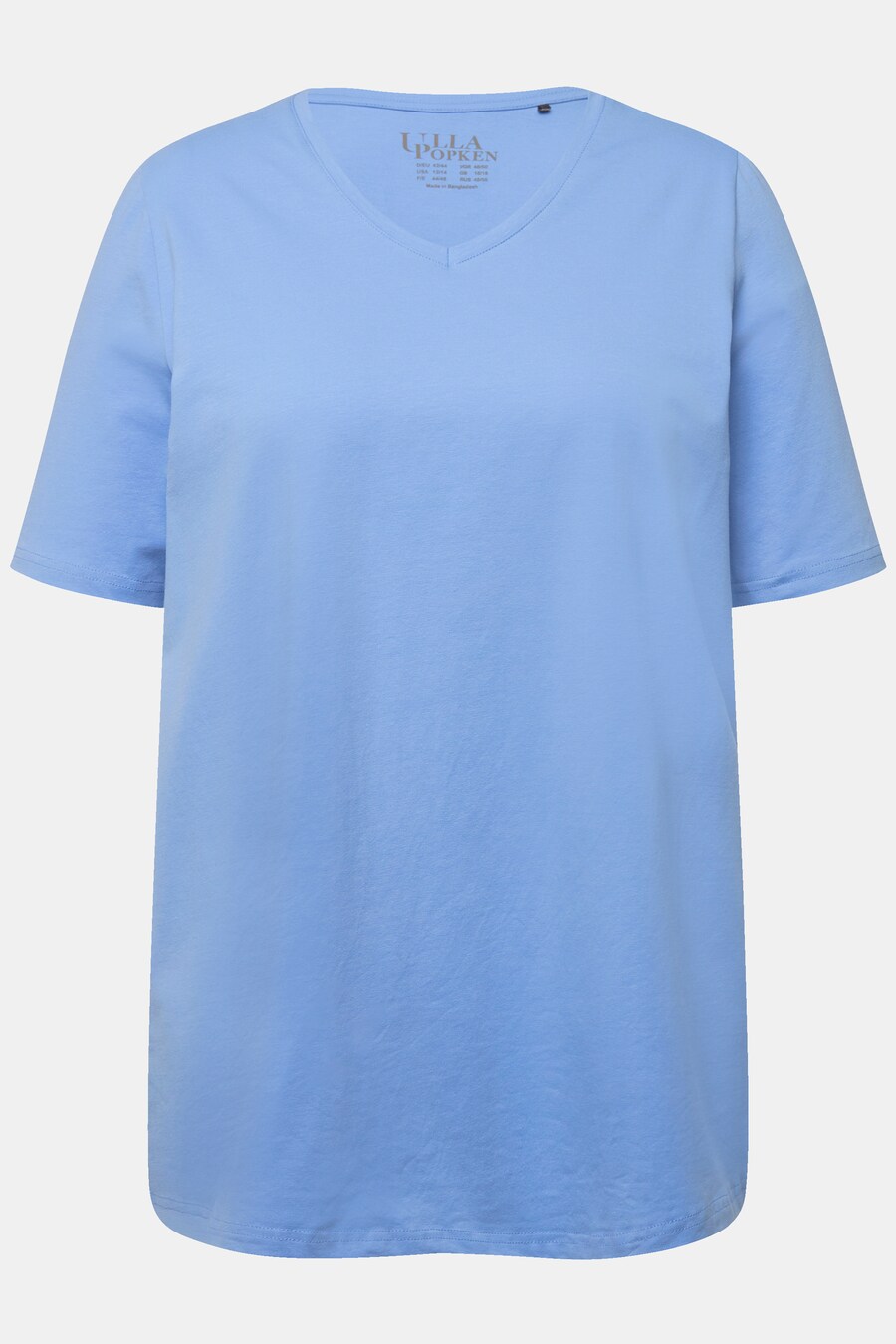 

Рубашка Ulla Popken, цвет Blue/Pastel blue