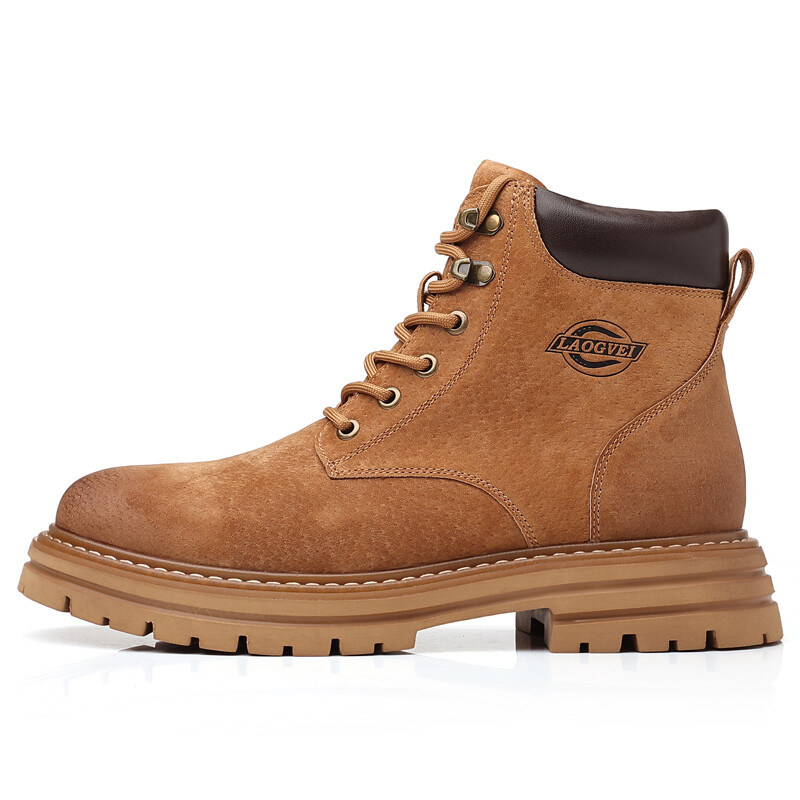 

Мужские ботинки Cahhrrn X Martin Boot Men Beige Weishibangwei