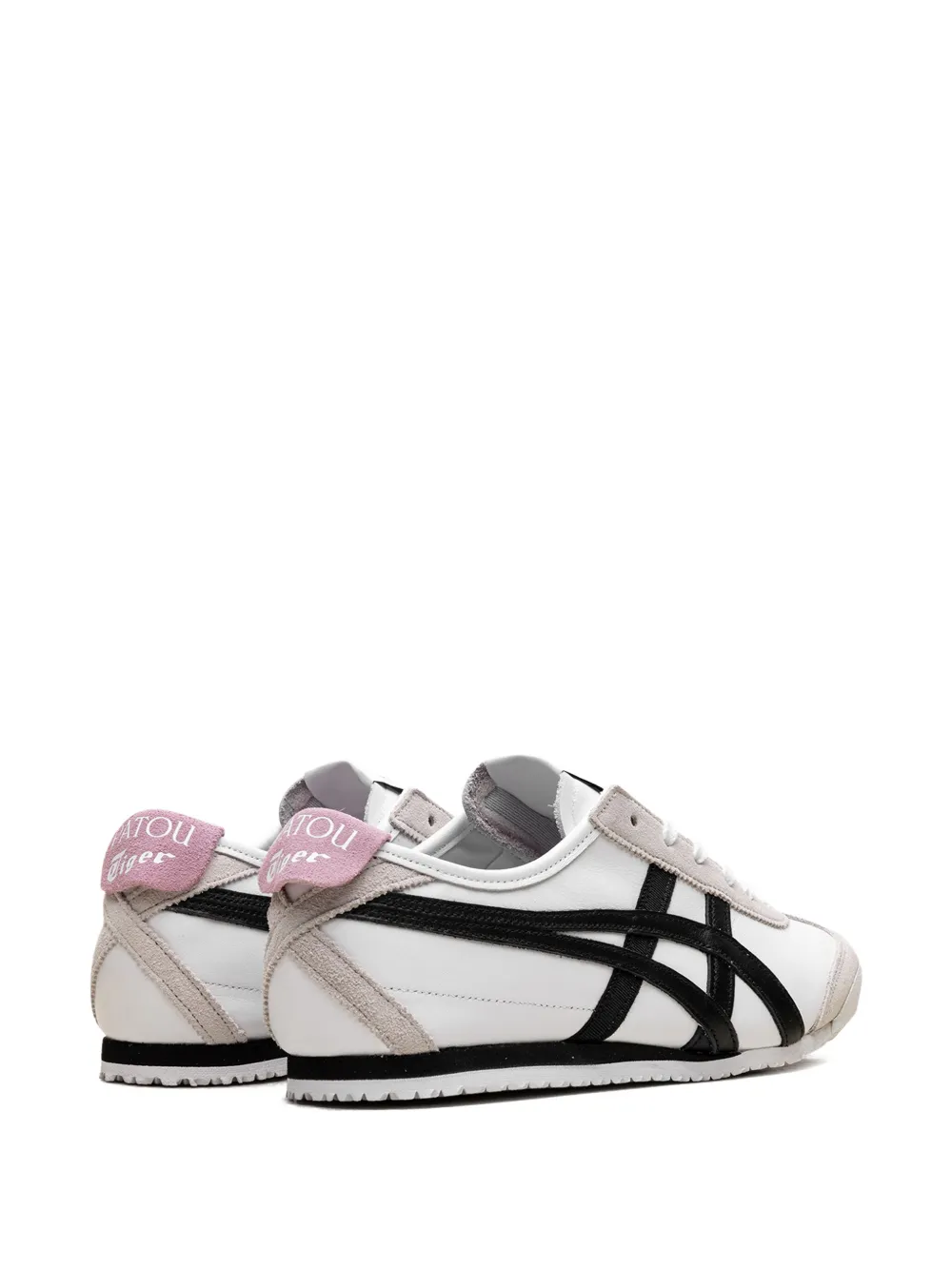 Кроссовки Mexico 66 White Black Pink из коллаборации с Patou Onitsuka Tiger, белый — фото 3