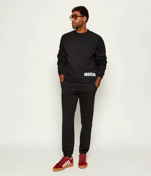 Толстовка Osessed2 relaxed fit Dsquared2, черный — фото 2
