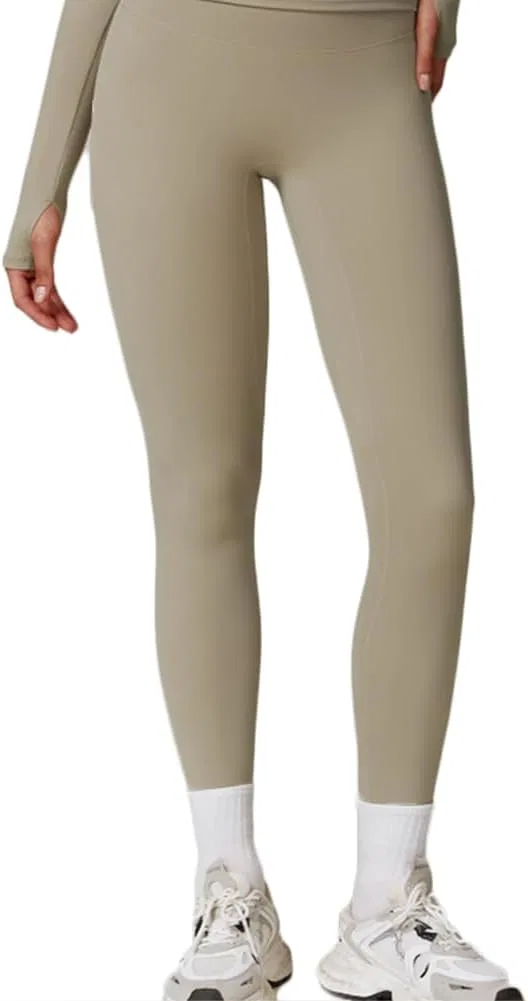 Леггинсы для фитнеса с эффектом подъема ягодиц, Light Brown