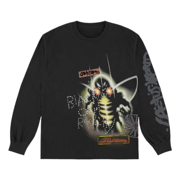 

Футболка fw22 beetle jack long sleeve tee 'black' Travis Scott, черный