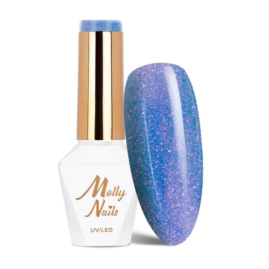 

Molly Nails Winter Crystalize Forever Young HEMA/Di-HEMA Free 8 г № 225 Гибридный лак для ногтей
