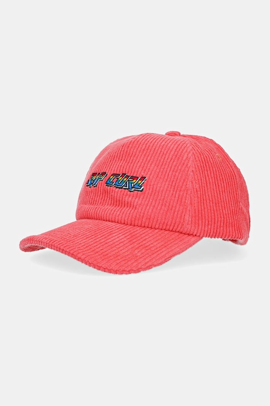 

Кепка из вельвета с козырьком Rip Curl, красный