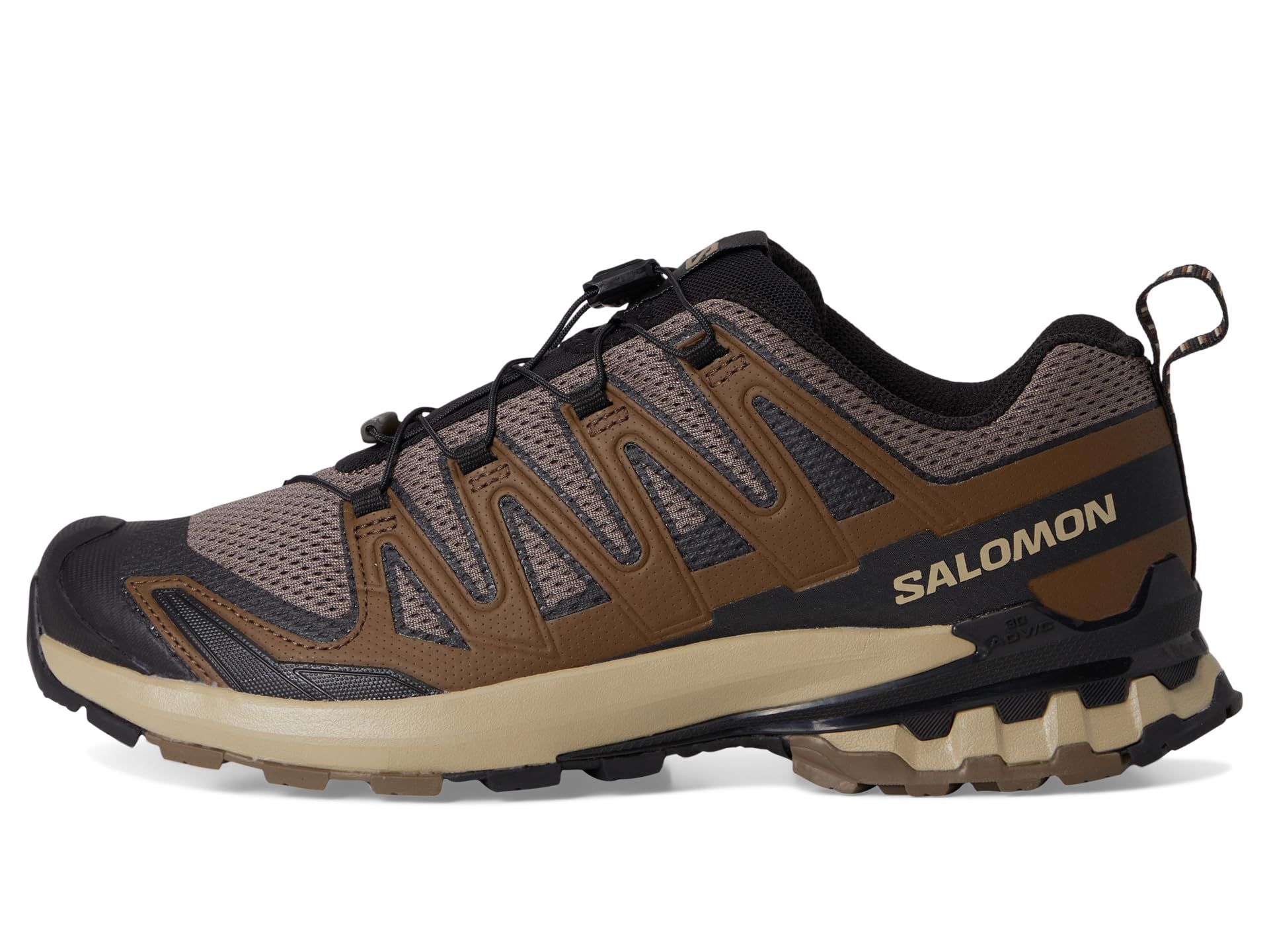 Кроссовки Salomon XA Pro 3D, цвет Falcon/Desert Tan/Black — фото 4