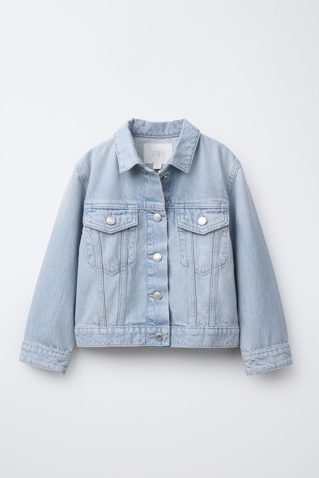 

Базовая джинсовая куртка ZARA, синий