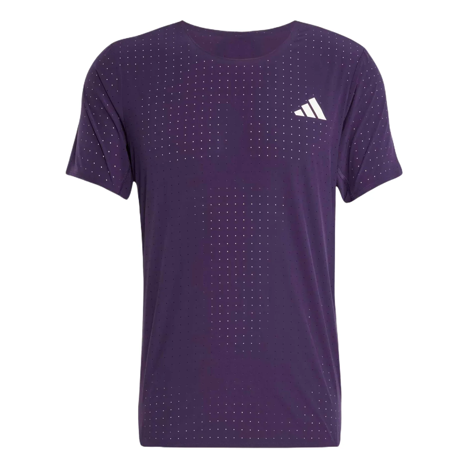 Adidas Футболка мужская фиолетовая с круглым вырезом