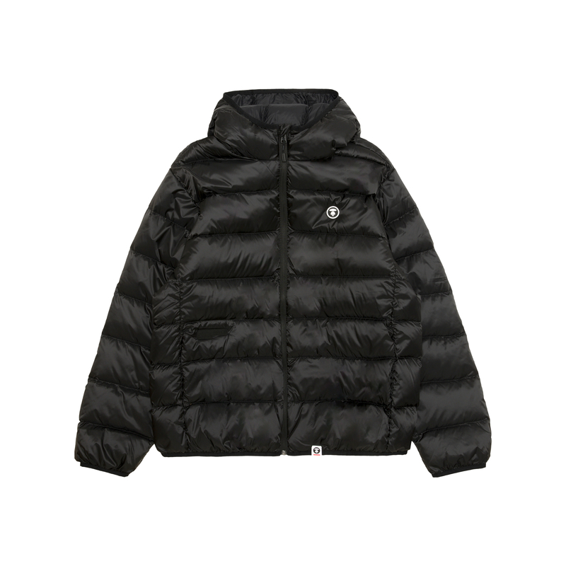 

Aape Куртка утепленная с капюшоном A Bathing APE® Mooonface Logo, Black BKX