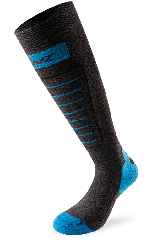 

Lenz Носки Skiing 1.0 anthracite/blue 42-44